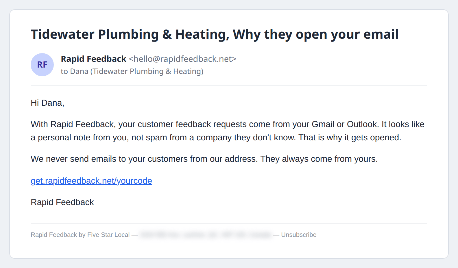 The Why they open your email email